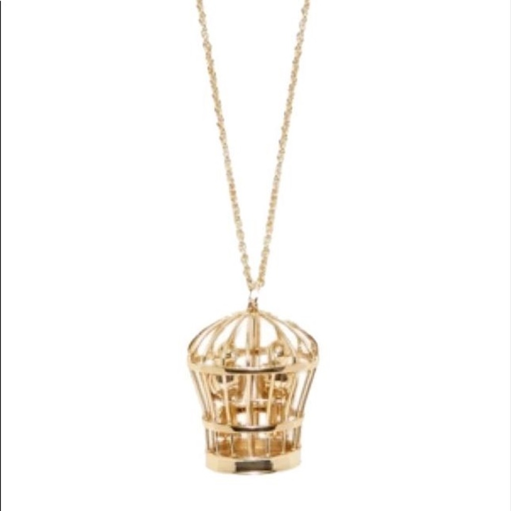 Kate Spade Bird Cage Necklace